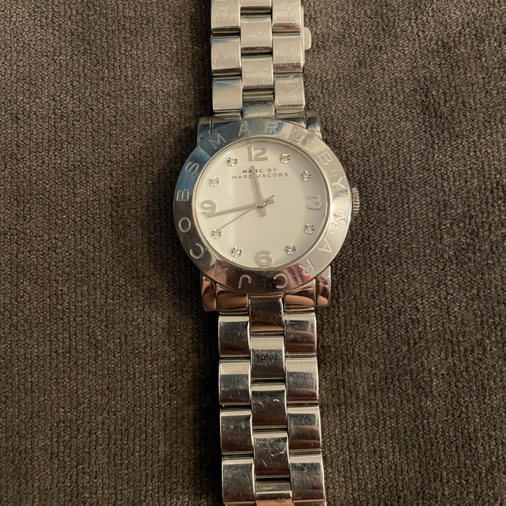 Marc Jacobs silver watch